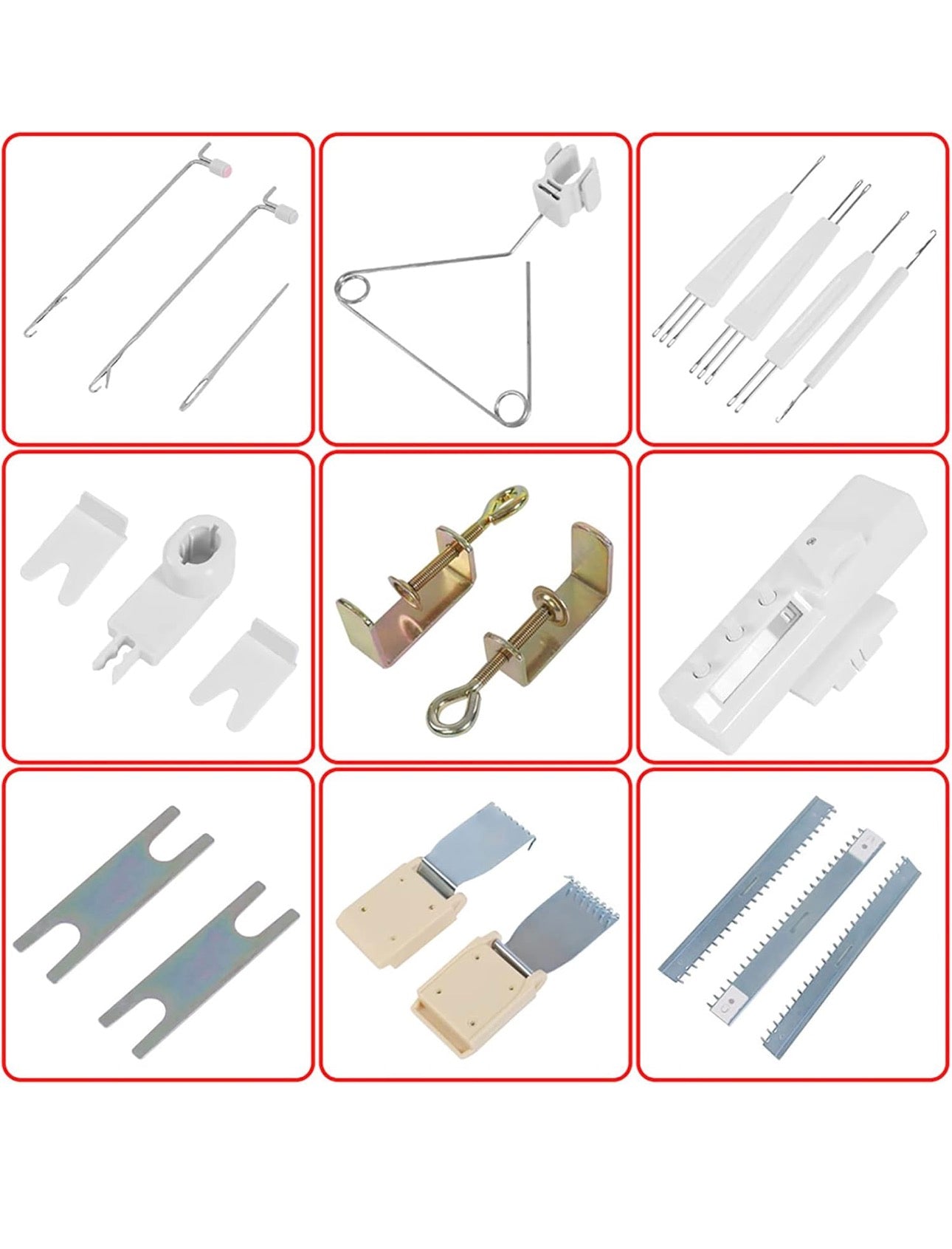 Tickets for the flatbed knitting machine