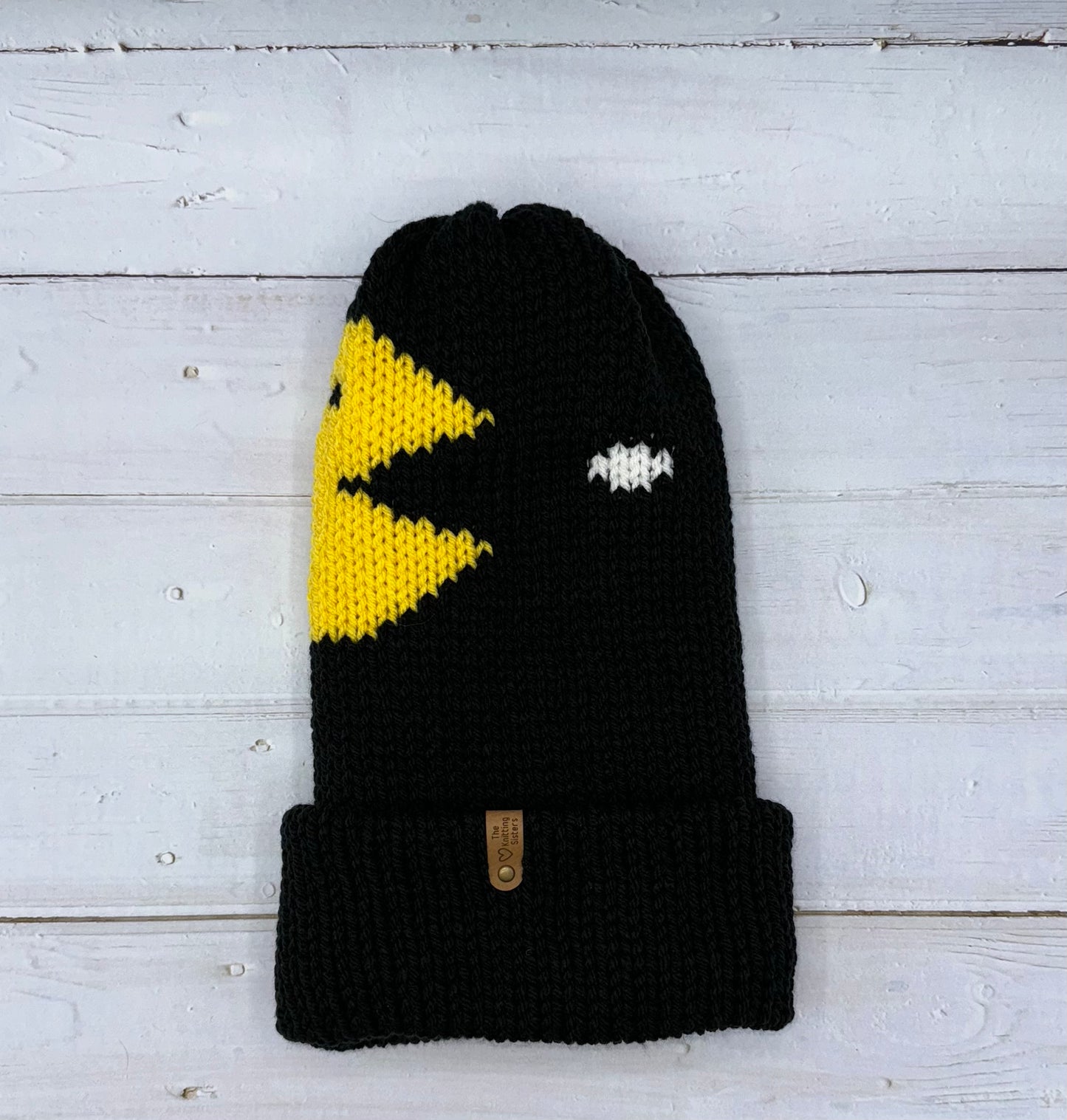 PAC-Man hat and scarf