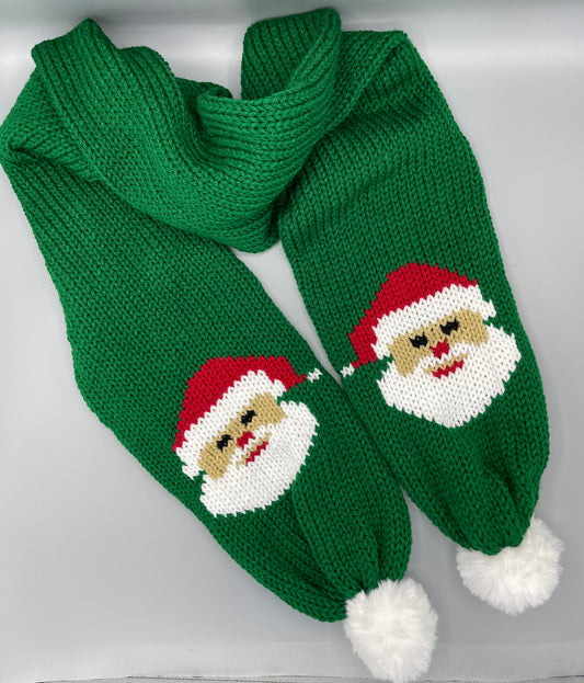 Santa hat and scarf