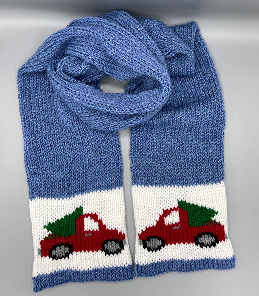 Christmas Truck Scarf