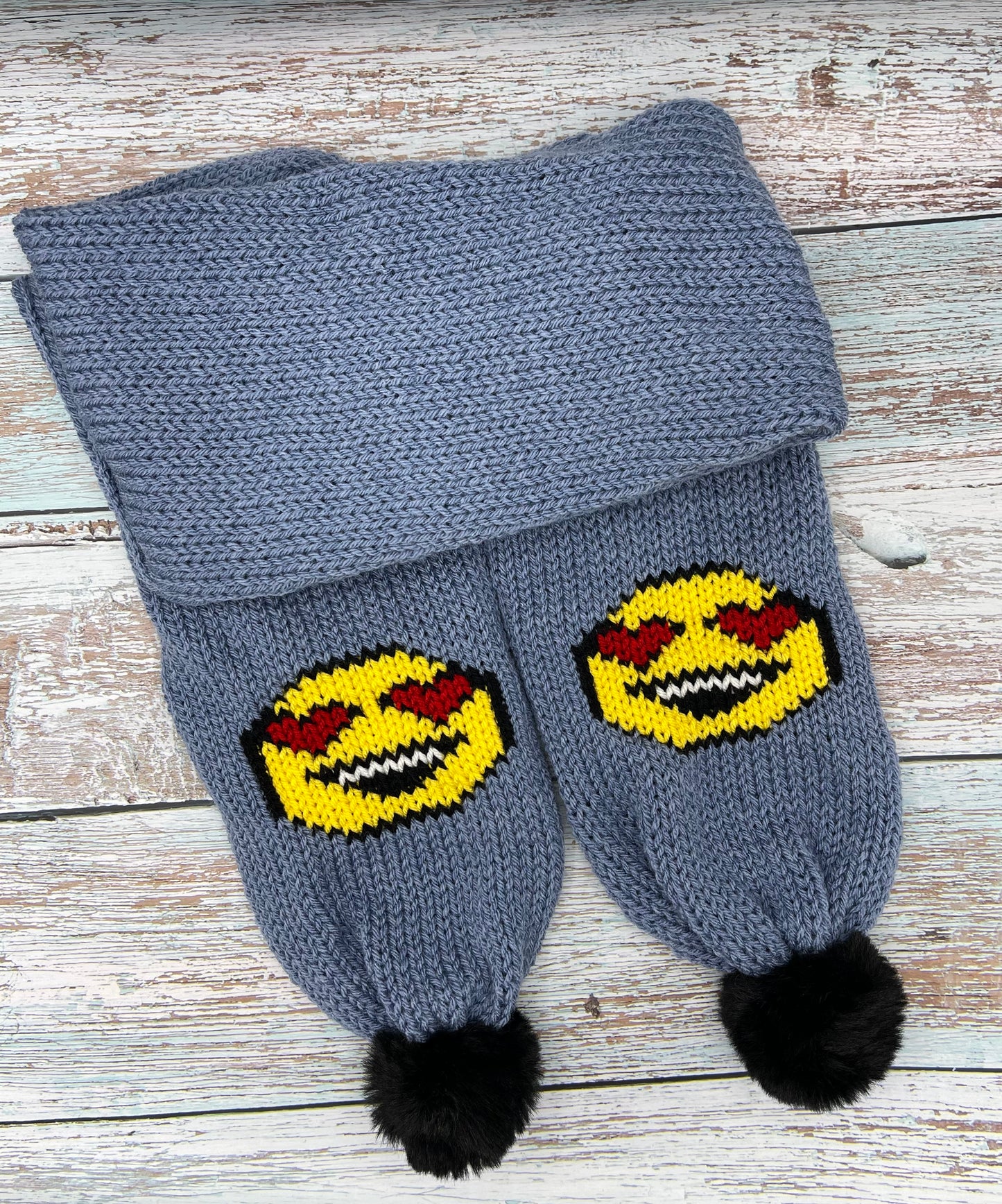 Custom hat and scarf set with image