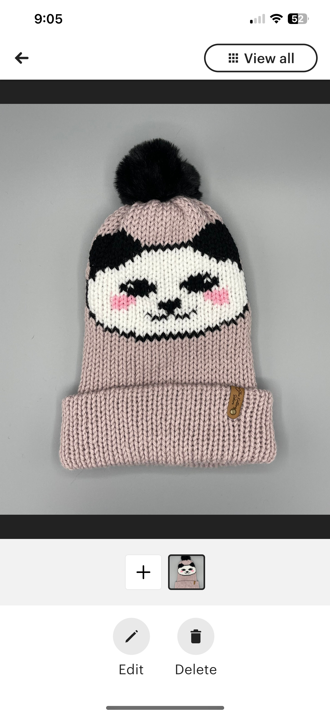 Panda Hat Pattern