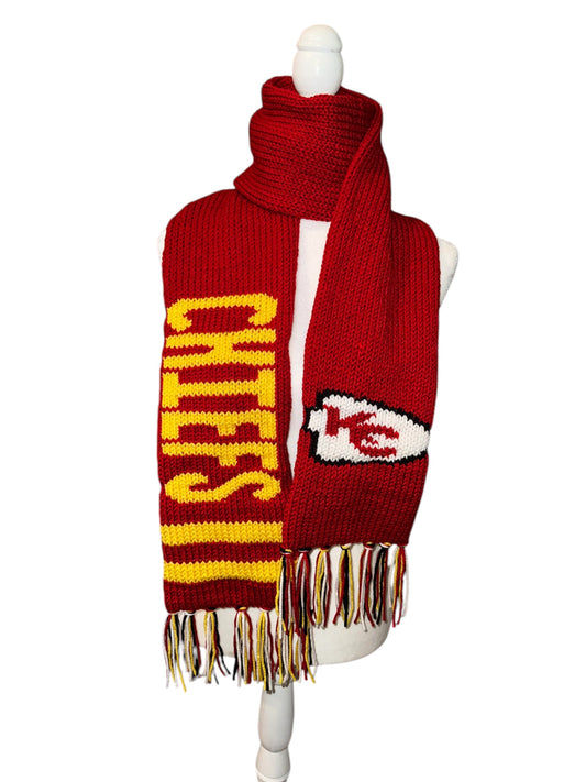 Chiefs Scarf (PATTERN ONLY) pattern