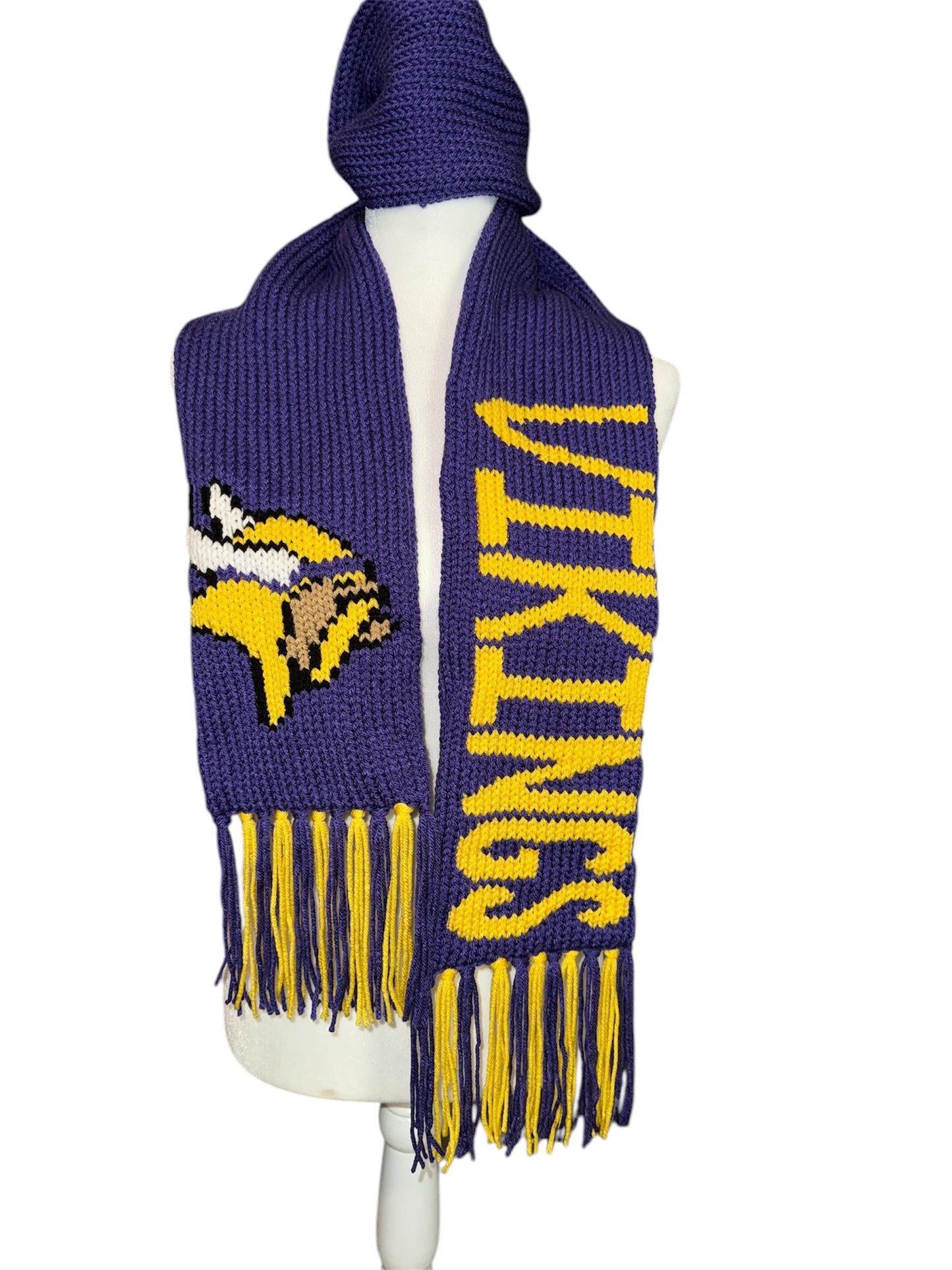 VIKINGS Scarf (PATTERN ONLY) pattern
