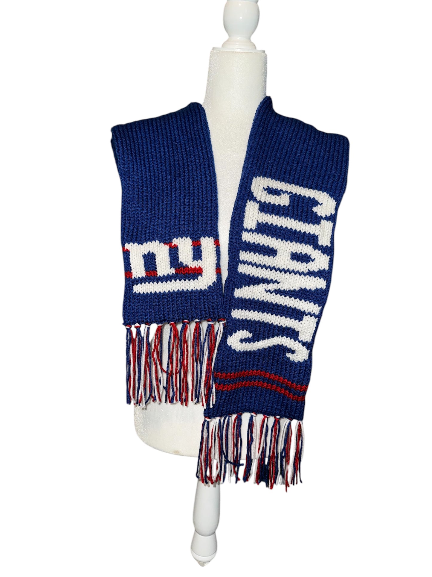 NY Giants Scarf (PATTERN ONLY) pattern