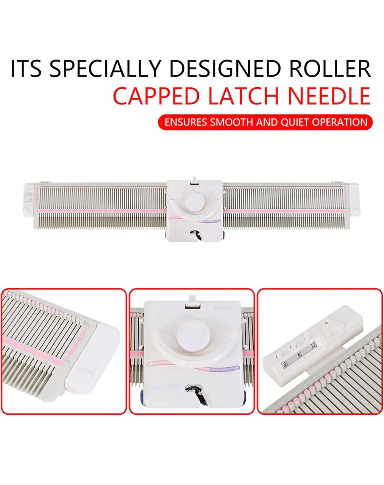Tickets for the flatbed knitting machine
