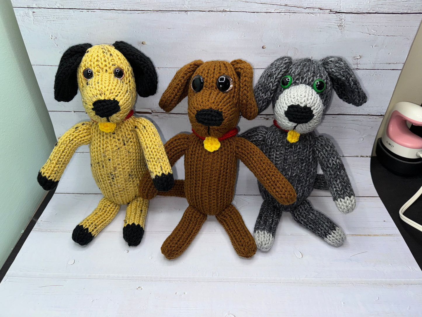 Stuffed small dogs