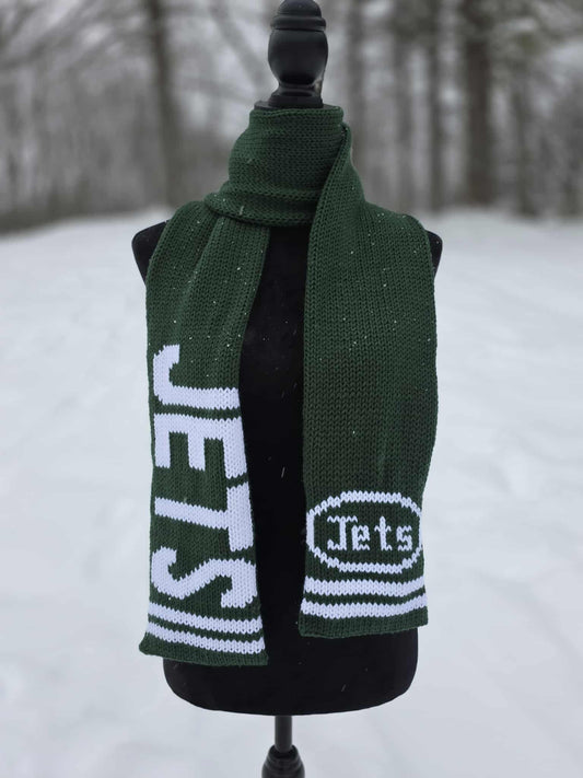 NY Jets Scarf Pattern