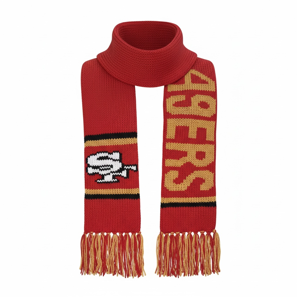 49ERS Scarf Pattern