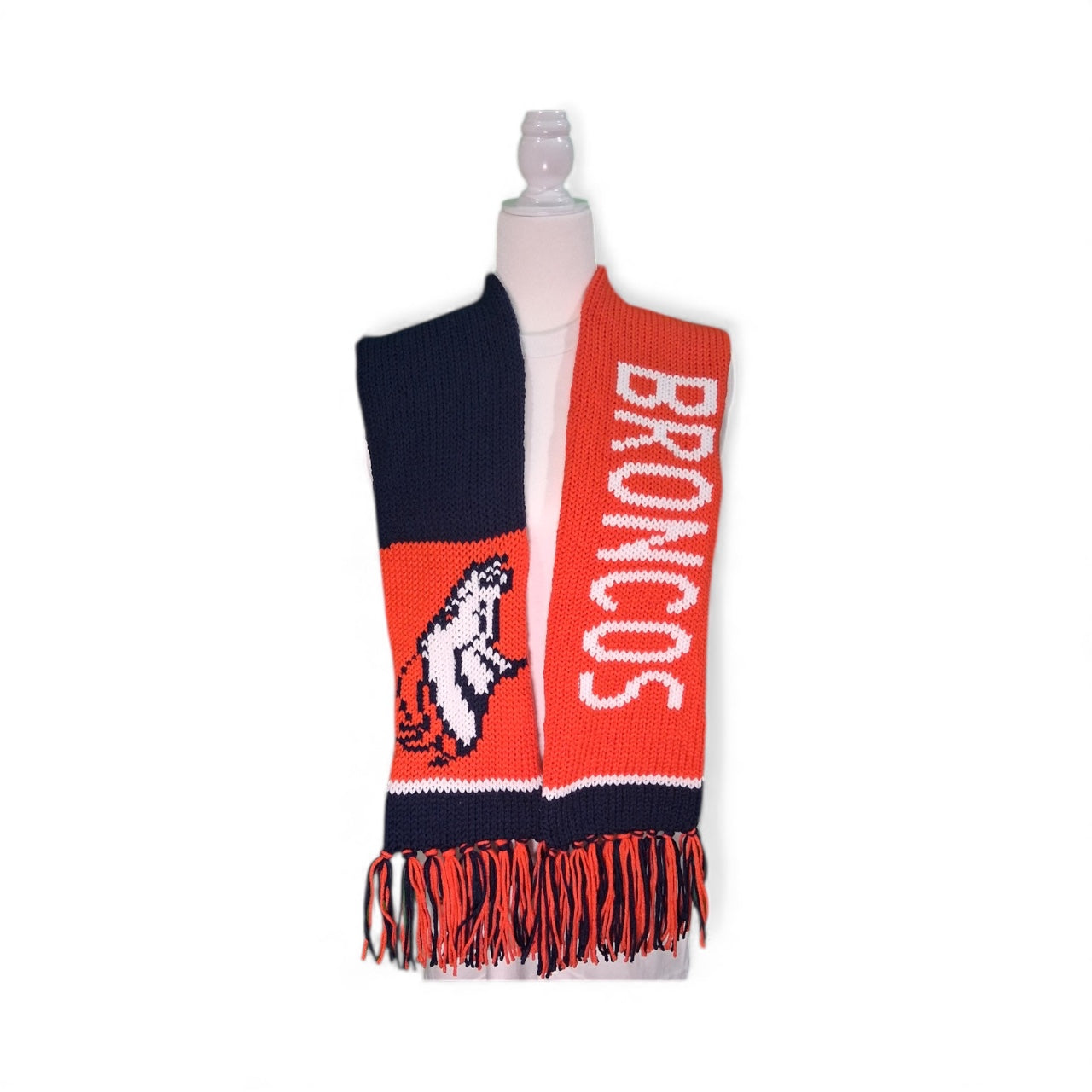 Broncos Scarf (PATTERN ONLY) pattern