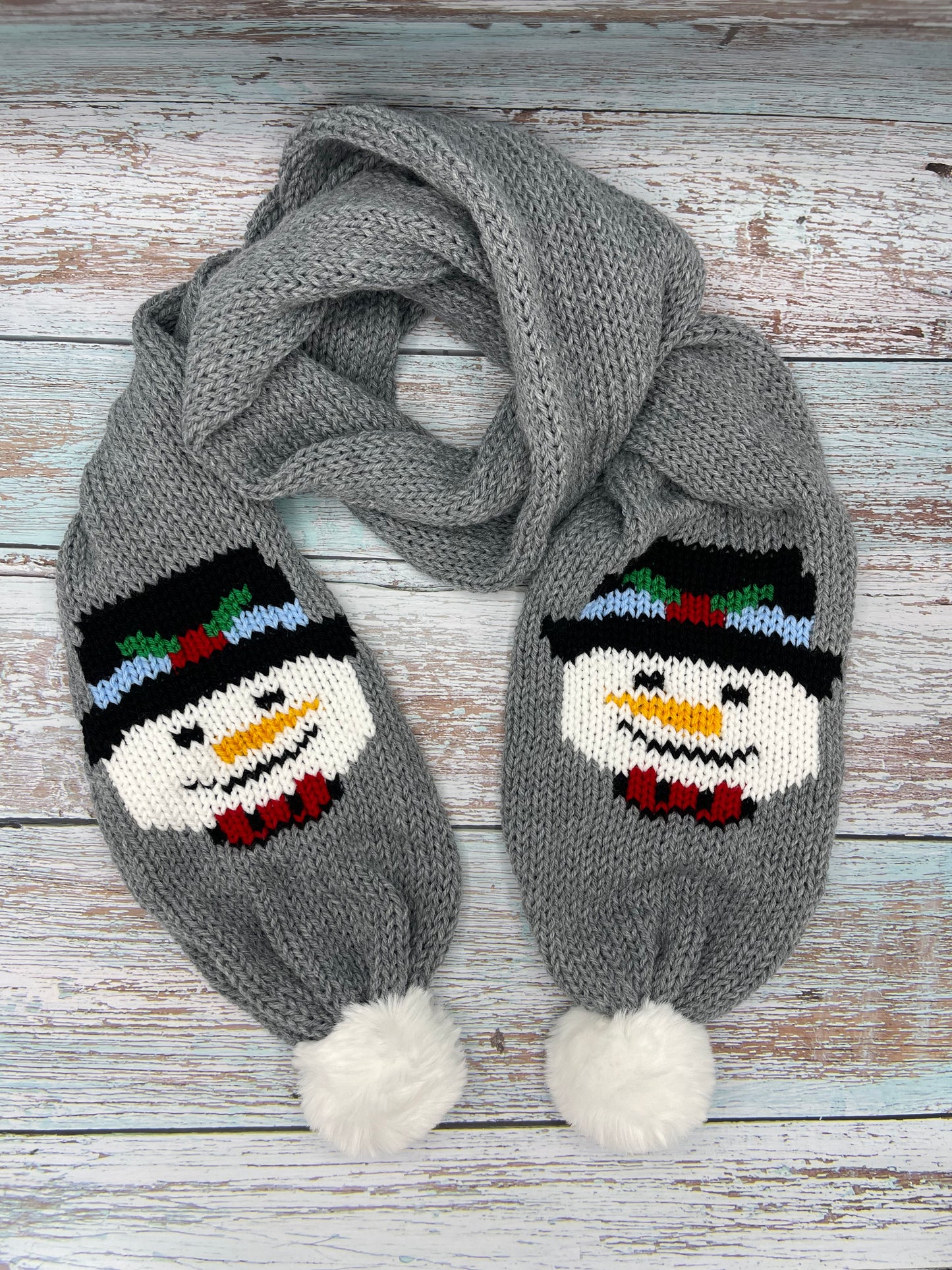 Snowman hat and scarf