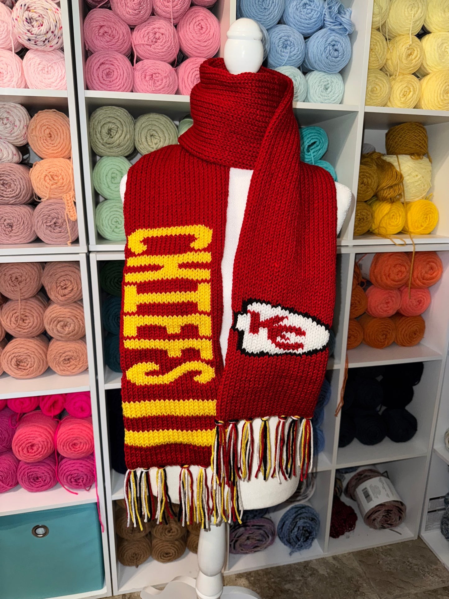 Chiefs scarf