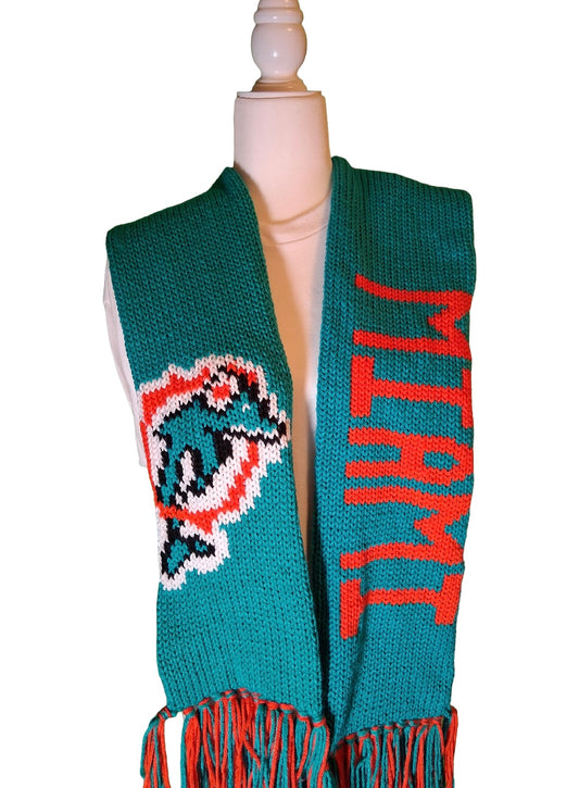 Dolphins Scarf (PATTERN ONLY) pattern
