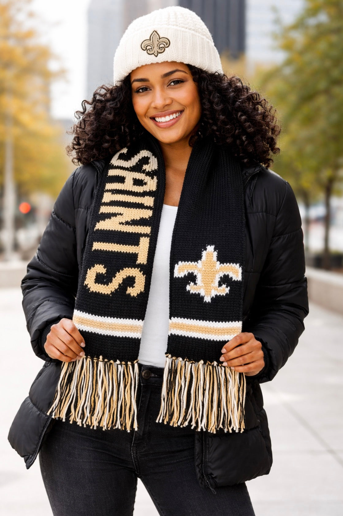 Saints Scarf (PATTERN ONLY) pattern