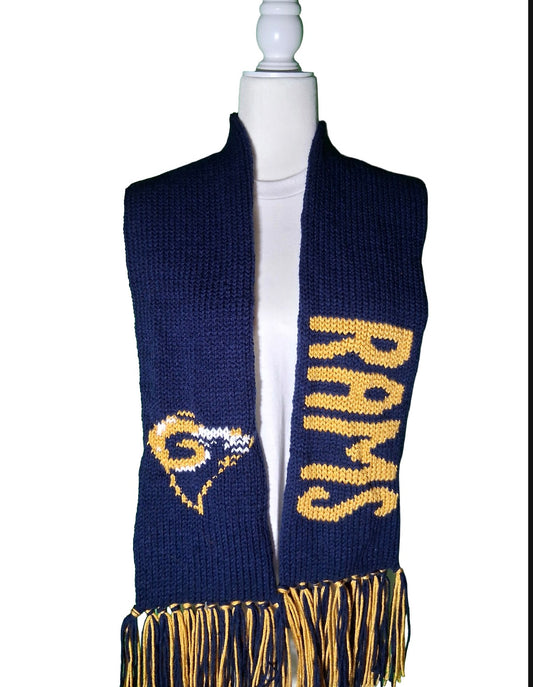 Rams Scarf (PATTERN ONLY) pattern