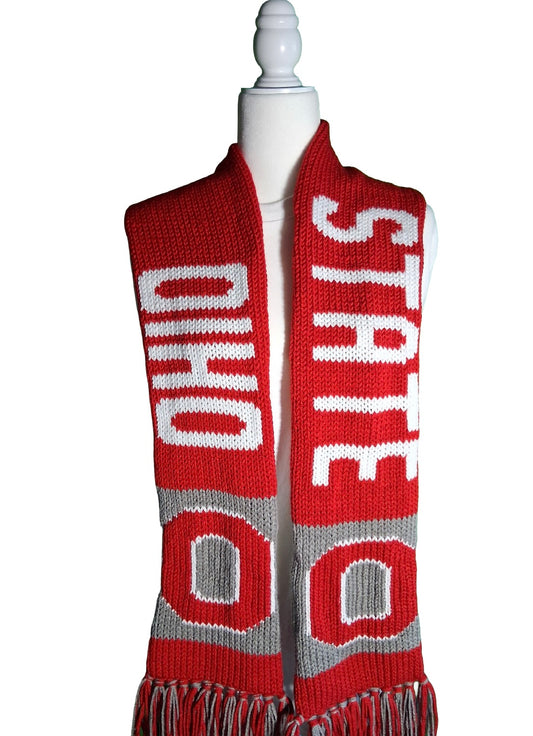 OHIO State Scarf Pattern