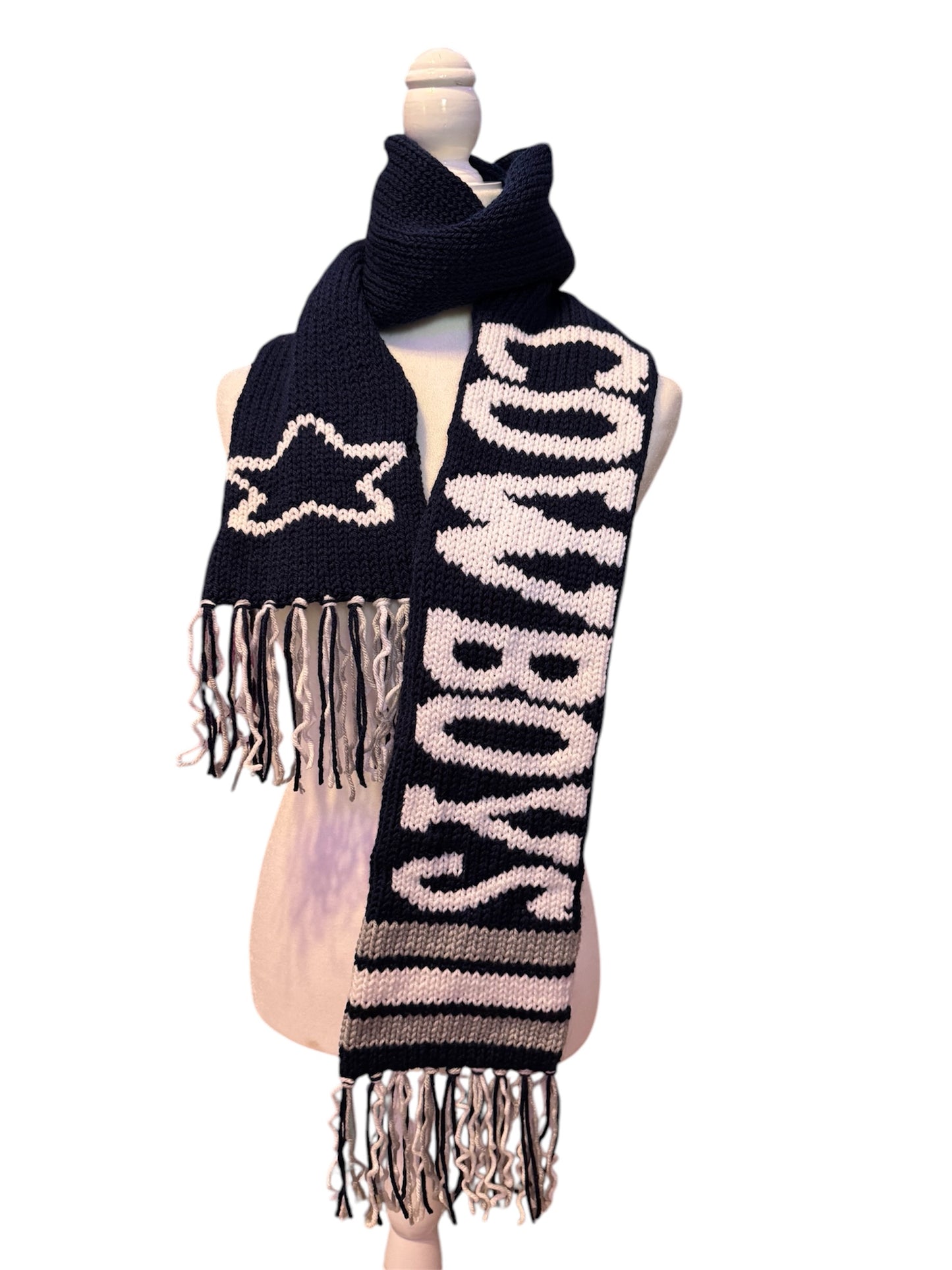 Cowboys Scarf (PATTERN ONLY) pattern