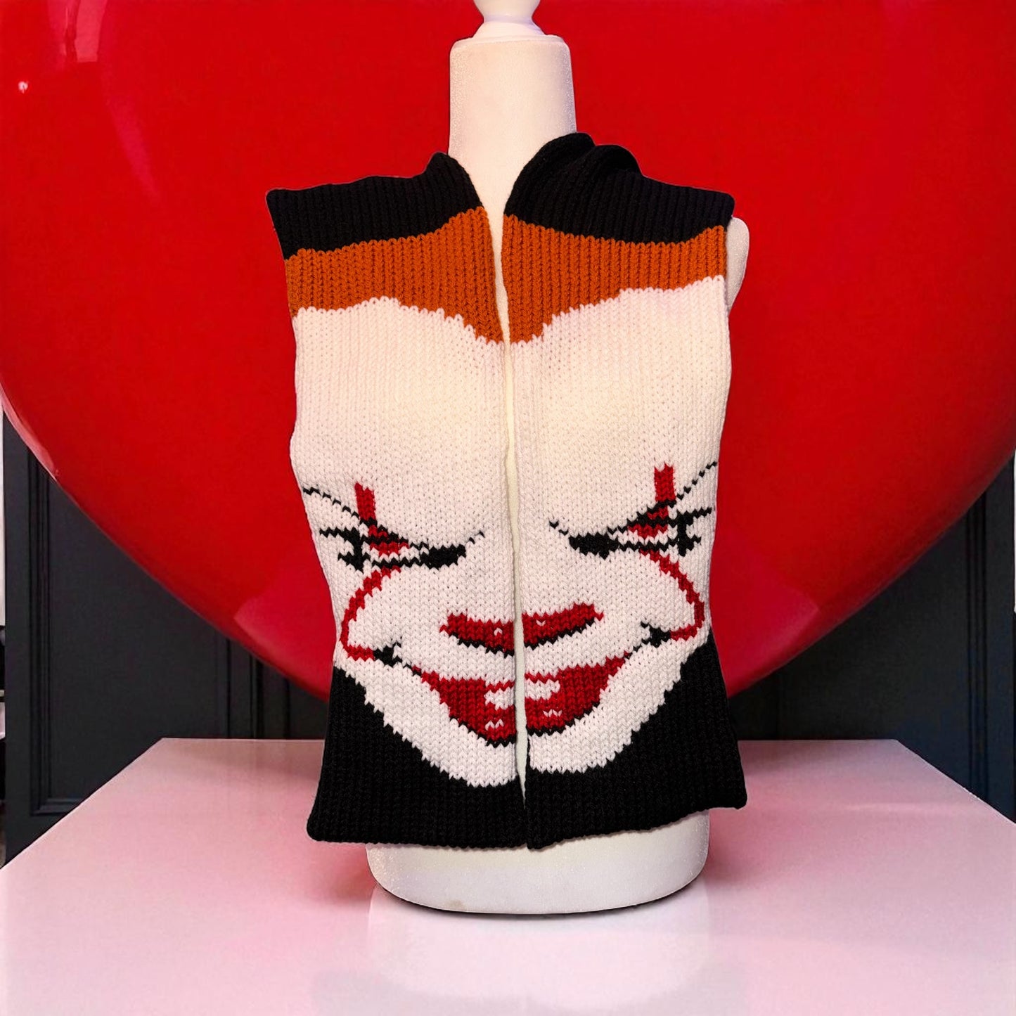 Scary Clown Scarf (PATTERN ONLY) pattern